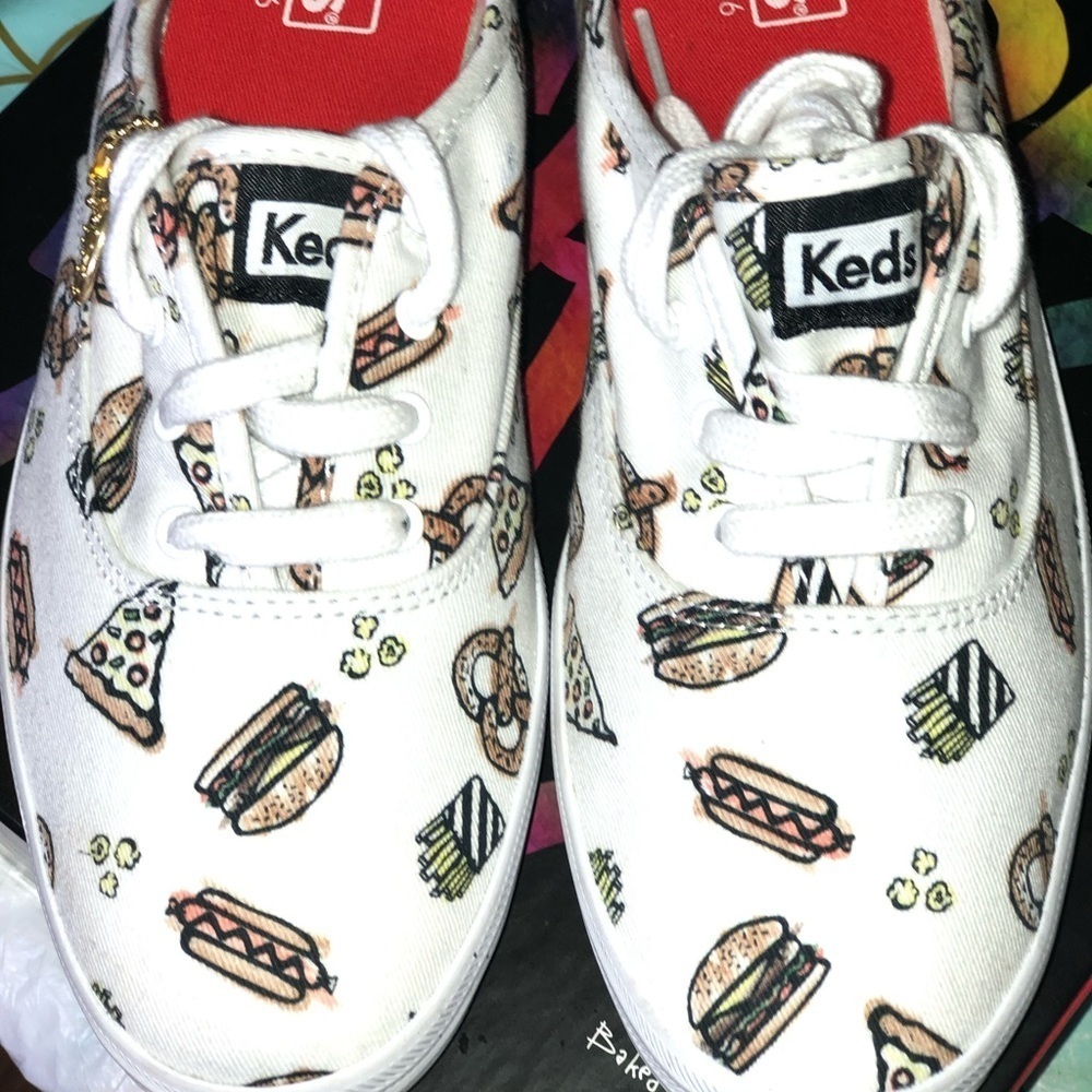 Keds women’s Chalk Boardwalk White Multi